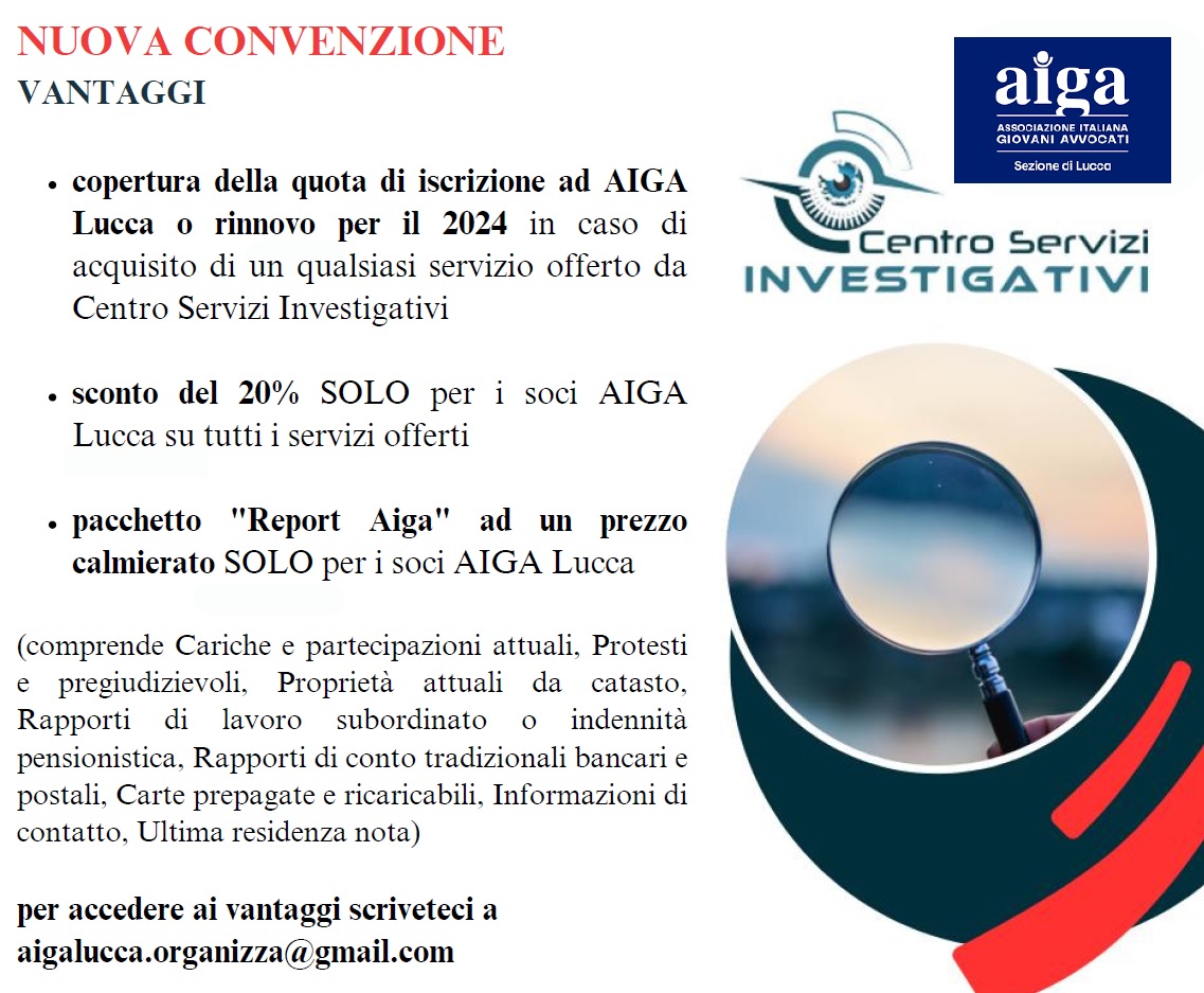 Convenzione centro servizi