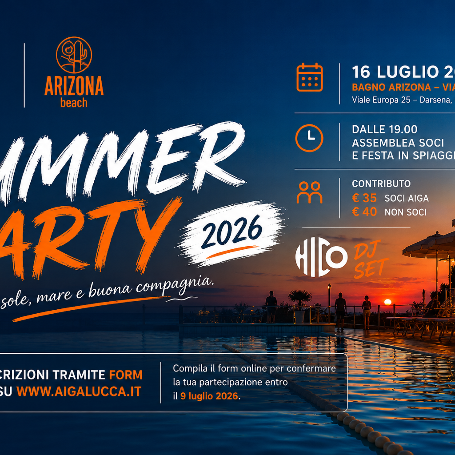 AIGA LUCCA Summer Party 2026