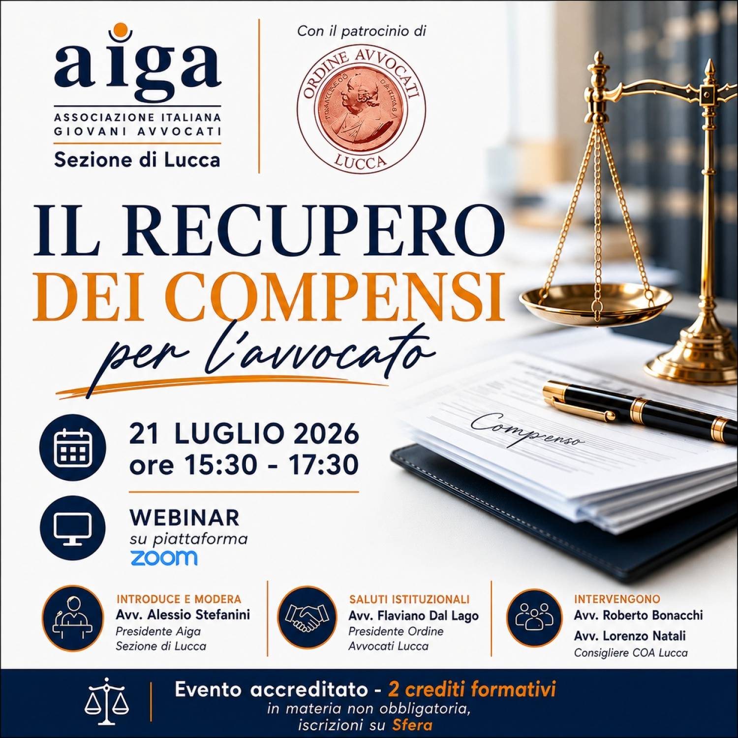 Webinar: Il recupero dei compensi per l'avvocato